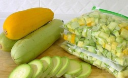 Is het mogelijk om courgette voor de winter in te vriezen en hoe dit correct te doen: instructies voor het oogsten en advies van ervaren huisvrouwen