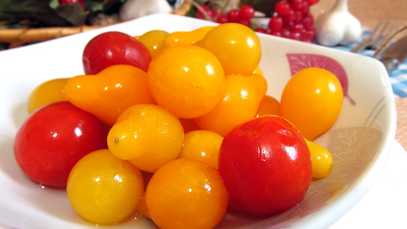 Kirschtomaten für den Winter ernten: die köstlichsten Konservierungsrezepte und Empfehlungen für ihre Zubereitung