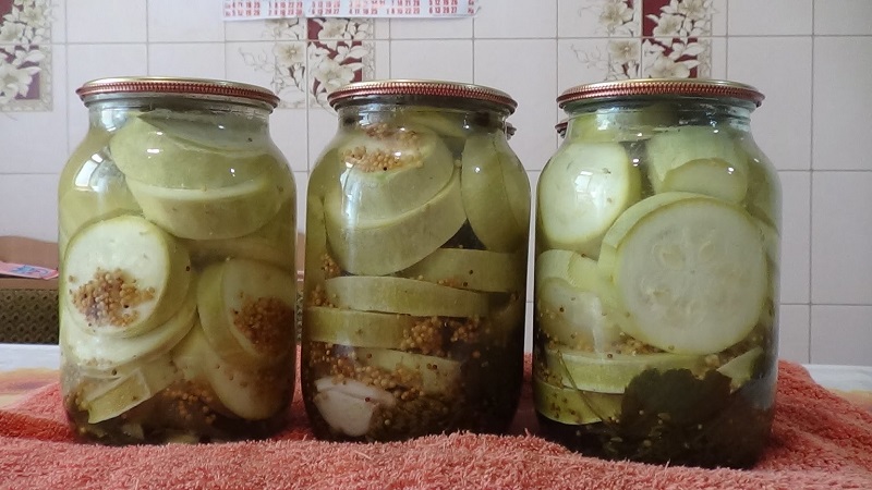 Wie man eingelegte Zucchini für den Winter ohne Sterilisation kocht: die besten Rezepte und nützlichen Tipps