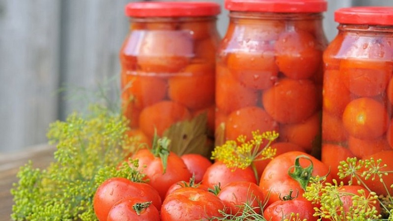 Wie man köstliche Tomatenkonserven für den Winter in Litergläsern kocht: eine Auswahl der besten Rezepte