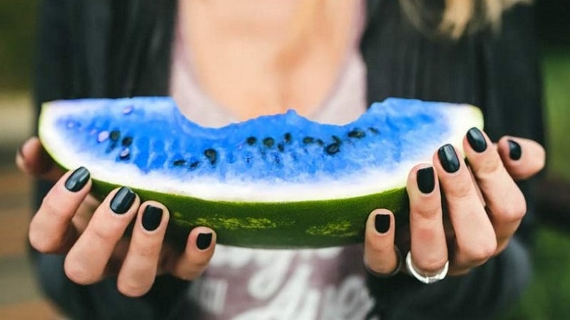 Gibt es blaue Wassermelonen oder ist es ein Internet-Mythos?