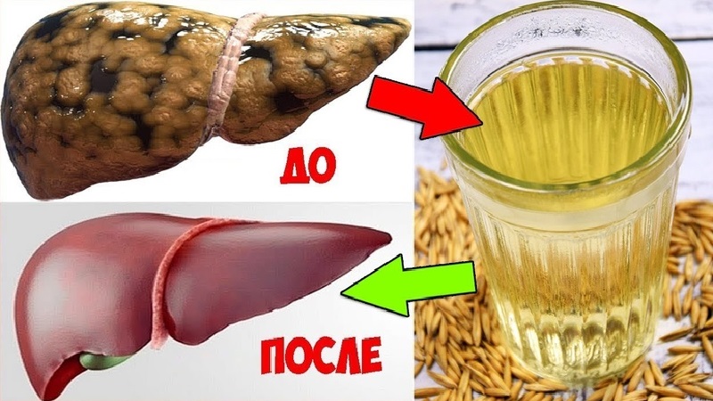 The best recipes for cleansing the liver with oats at home