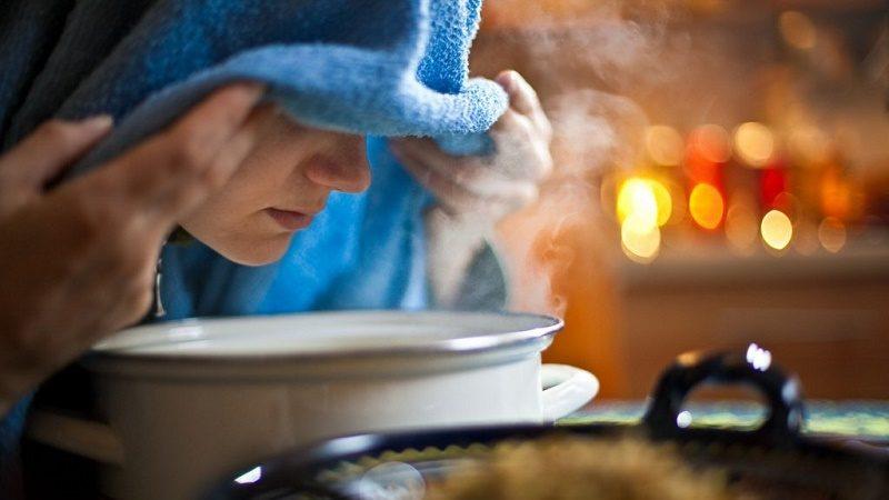 Wie man bei Kartoffeln mit Sinusitis richtig atmet und ist es möglich, dies zu tun