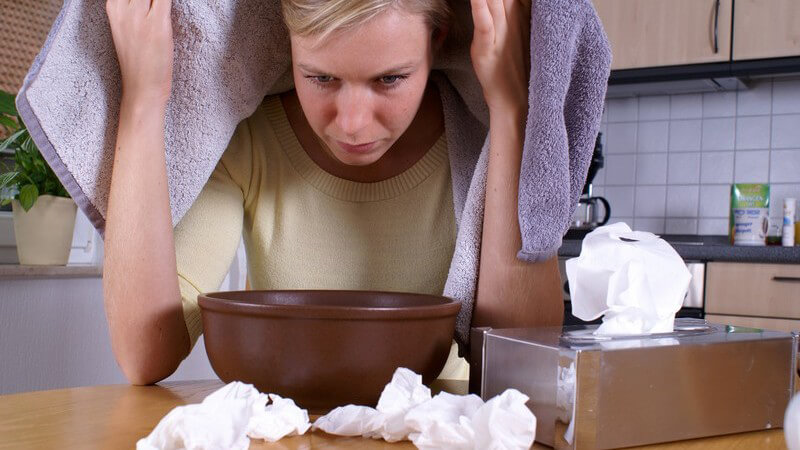 Wie man bei Kartoffeln mit Sinusitis richtig atmet und ist es möglich, dies zu tun