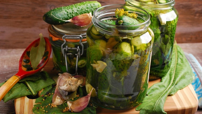 The most delicious recipes for sweet cucumbers for the winter on a liter jar