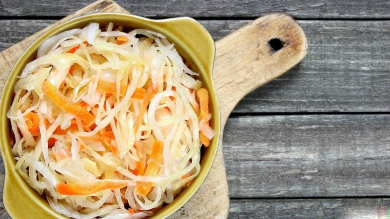 Kochtechnik und die besten Rezepte für Sauerkraut mit Zucker