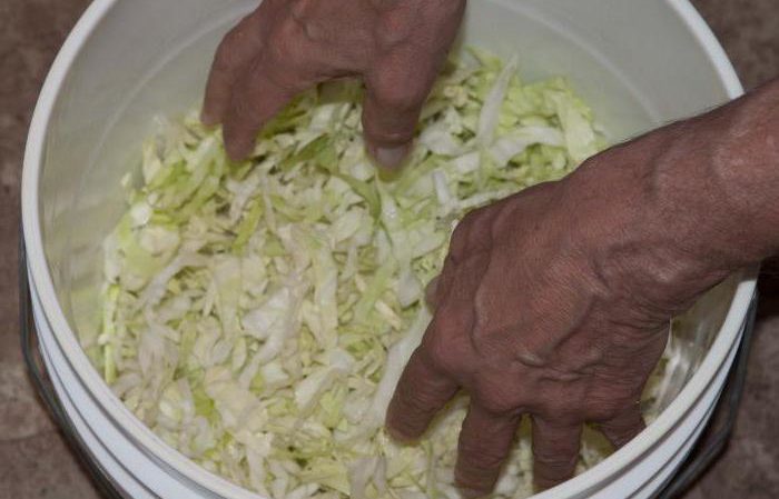 Ist es möglich, Kohl in einem Plastikeimer und anderen Plastikschalen zu fermentieren und zu salzen?